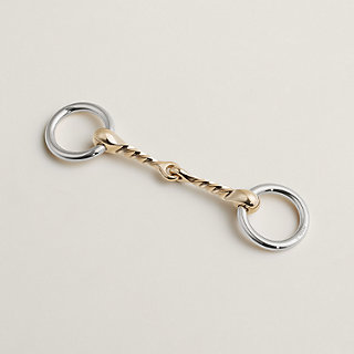 エルメス　スカーフリング スカーフリング 90 《シェーヌ・ダンクル・トレッセ》 - グレー